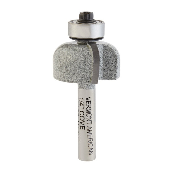 Vermont American 1-1/2 in. D X 1/4 in. X 1-3/8 in. L Carbide Tipped Cove Router Bit 23139 - main